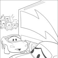 Desenhos para colorir Carros Filme