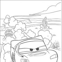 Desenhos para colorir Carros Filme