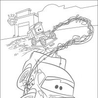 Desenhos para colorir Carros Filme