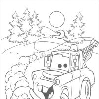Desenhos para colorir Carros Filme