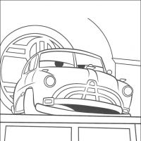 Desenhos para colorir Carros Filme