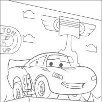 Desenhos para colorir Carros Filme