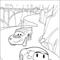 Desenhos para colorir Carros Filme