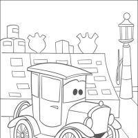 Desenhos para colorir Carros Filme