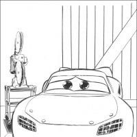 Desenhos para colorir Carros Filme