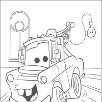 Desenhos para colorir Carros Filme
