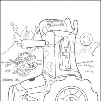 Desenhos para colorir Carros Filme