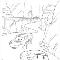 Desenhos para colorir Carros Filme