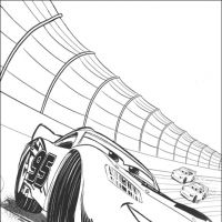 Desenhos para colorir Carros Filme