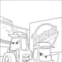 Desenhos para colorir Carros Filme