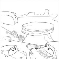 Desenhos para colorir Carros Filme