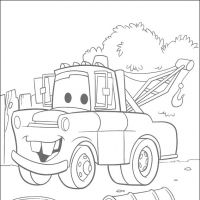 Desenhos para colorir Carros Filme