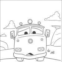 Desenhos para colorir Carros Filme
