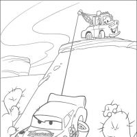 Desenhos para colorir Carros Filme