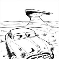 Desenhos para colorir Carros Filme