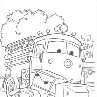 Desenhos para colorir Carros Filme