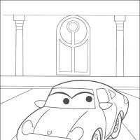 Desenhos para colorir Carros Filme