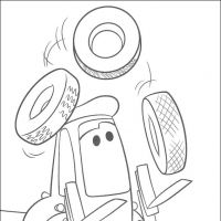 Desenhos para colorir Carros Filme