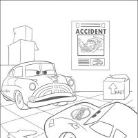 Desenhos para colorir Carros Filme