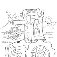 Desenhos para colorir Carros Filme