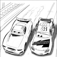 Desenhos para colorir Carros Filme
