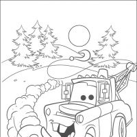 Desenhos para colorir Carros Filme
