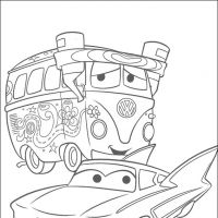 Desenhos para colorir Carros Filme