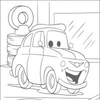 Desenhos para colorir Carros Filme