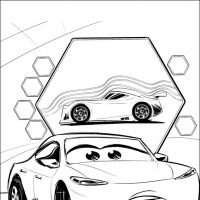 Desenhos para colorir Carros Filme