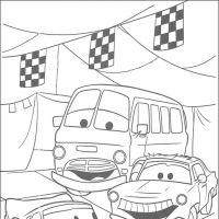 Desenhos para colorir Carros Filme