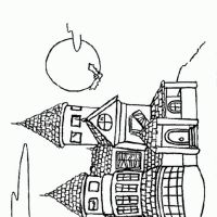 Desenhos para colorir Castelos