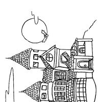 Desenhos para colorir Castelos
