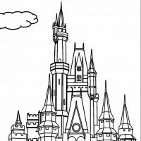 Desenhos para colorir Castelos