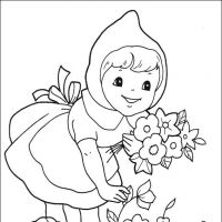 Desenhos para colorir Chapeuzinho Vermelho
