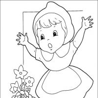 Desenhos para colorir Chapeuzinho Vermelho