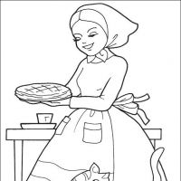Desenhos para colorir Chapeuzinho Vermelho