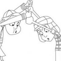 Desenhos para colorir Chaves
