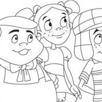 Desenhos para colorir Chaves