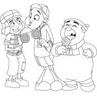 Desenhos para colorir Chaves
