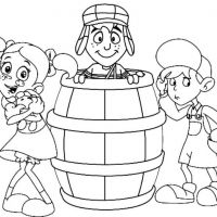 Desenhos para colorir Chaves