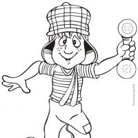 Desenhos para colorir Chaves