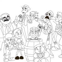 Desenhos para colorir Chaves