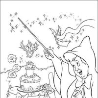 Desenhos para colorir Cinderela
