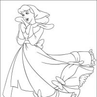 Desenhos para colorir Cinderela
