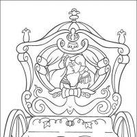 Desenhos para colorir Cinderela