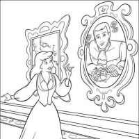 Desenhos para colorir Cinderela