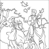Desenhos para colorir Cinderela