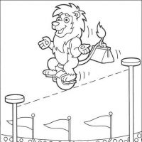 Desenhos para colorir Circo