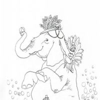 Desenhos para colorir Circo