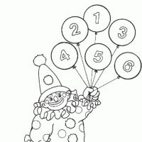 Desenhos para colorir Circo